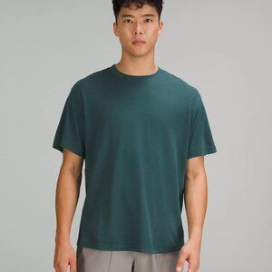 Lululemon Relaxed-Fit Training Short Sleeve T Shirt - Green Jasper